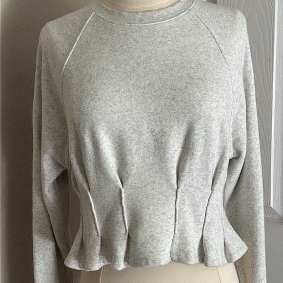 Amuse Society Stylish Cinched Sweatshirt Pullover XS - Picture 5 of 9